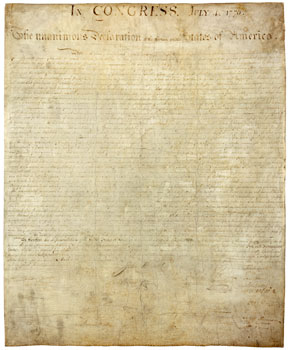 image: Declaration of Independence